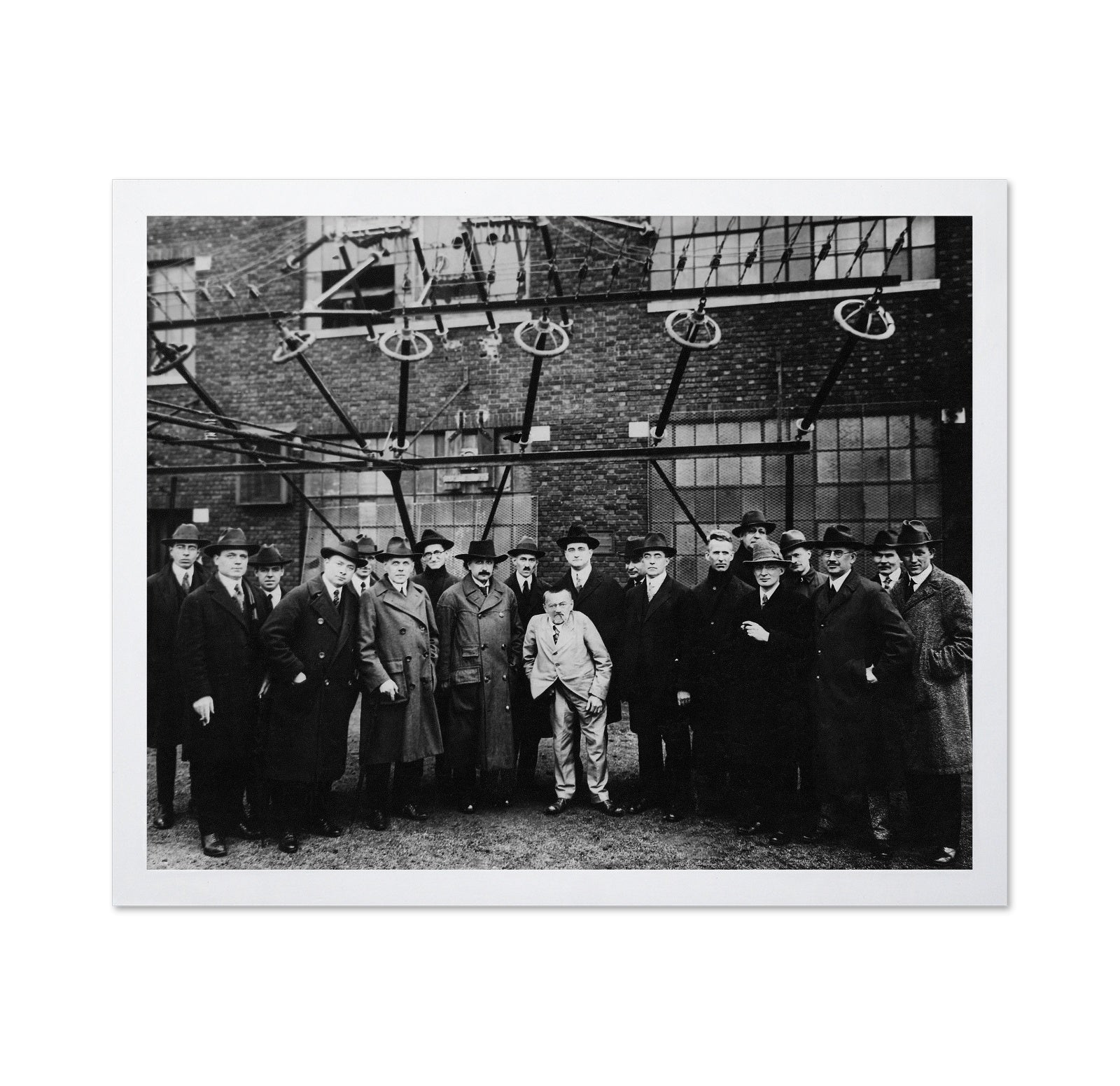 Albert Einstein, Nikola Tesla & Irving Langmuir 1921