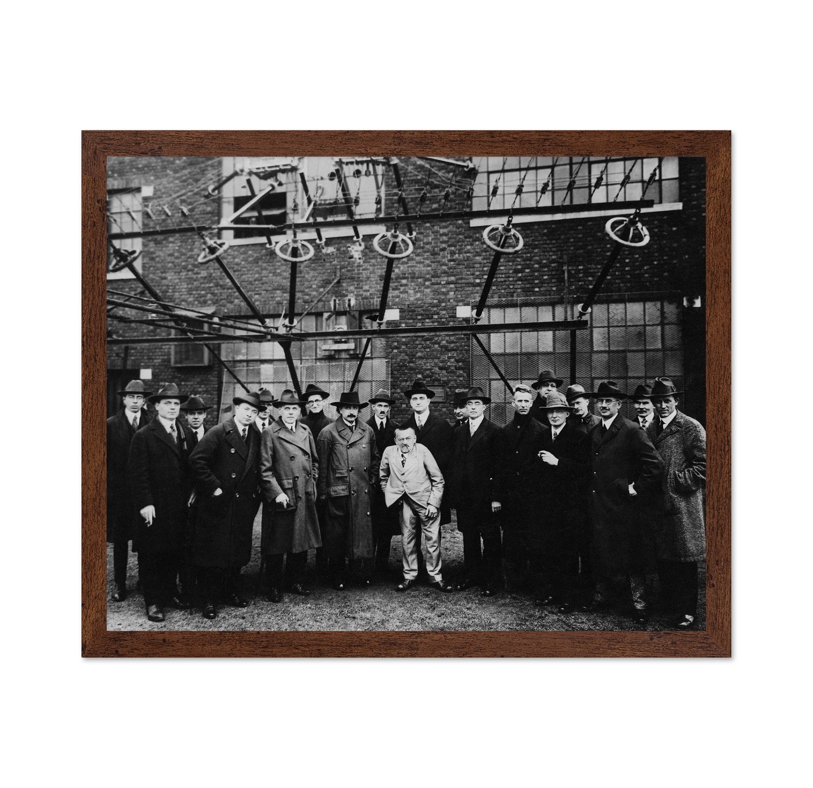 Albert Einstein, Nikola Tesla & Irving Langmuir 1921