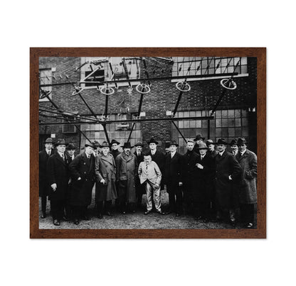 Albert Einstein, Nikola Tesla & Irving Langmuir 1921