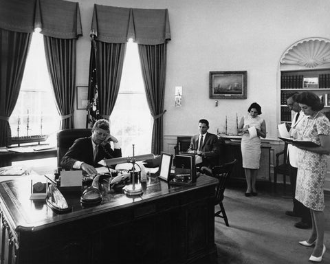 White House Office Call 1962 John F. Kennedy