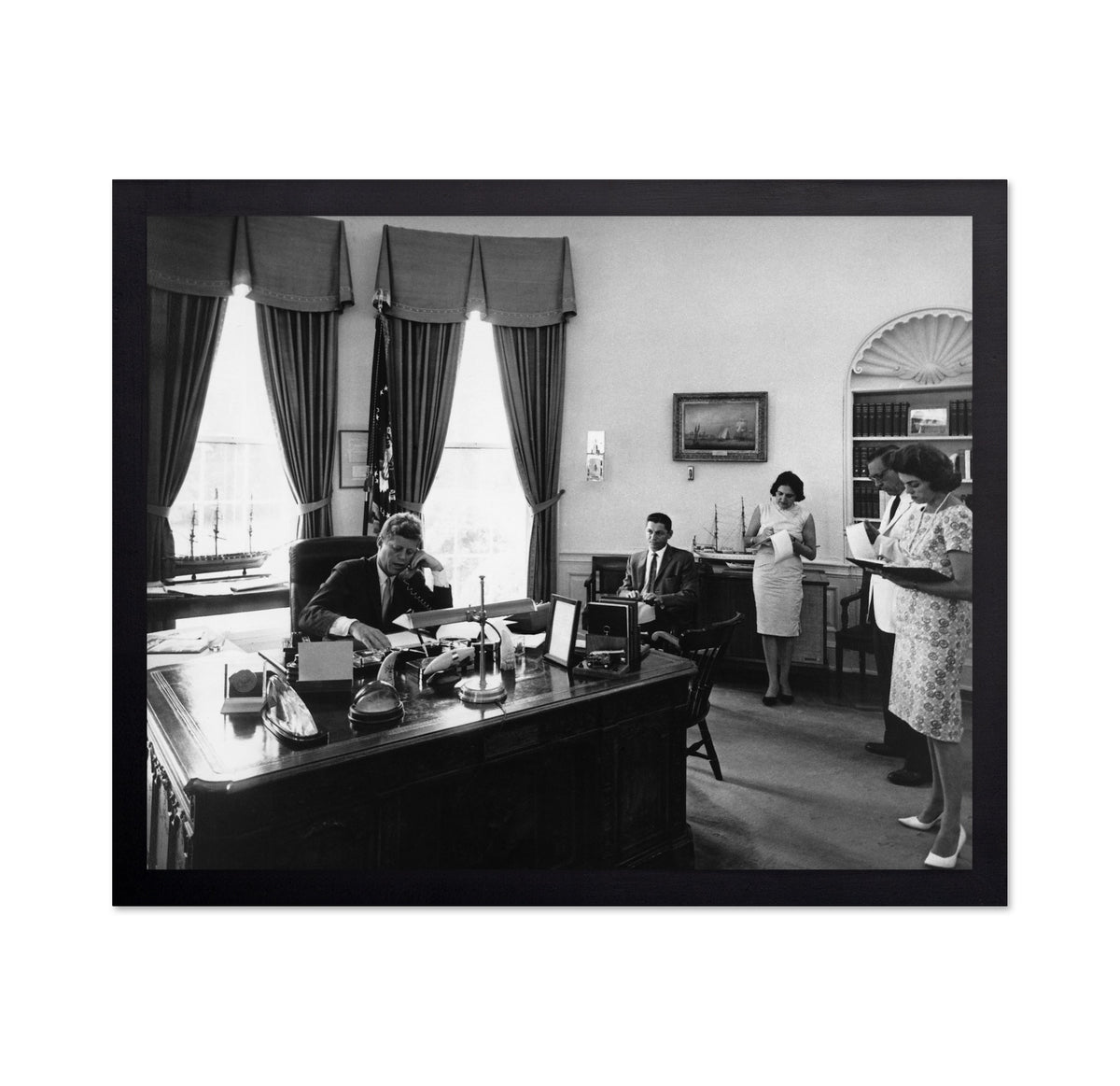 White House Office Call 1962 John F. Kennedy
