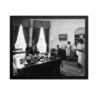 White House Office Call 1962 John F. Kennedy