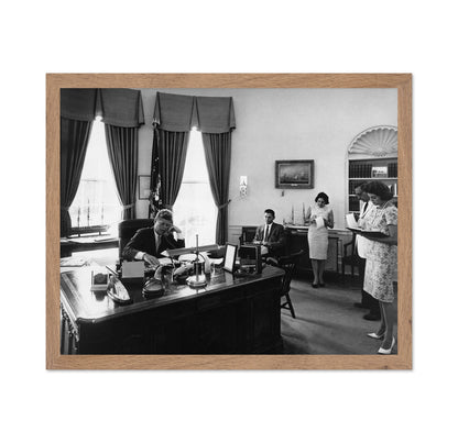White House Office Call 1962 John F. Kennedy
