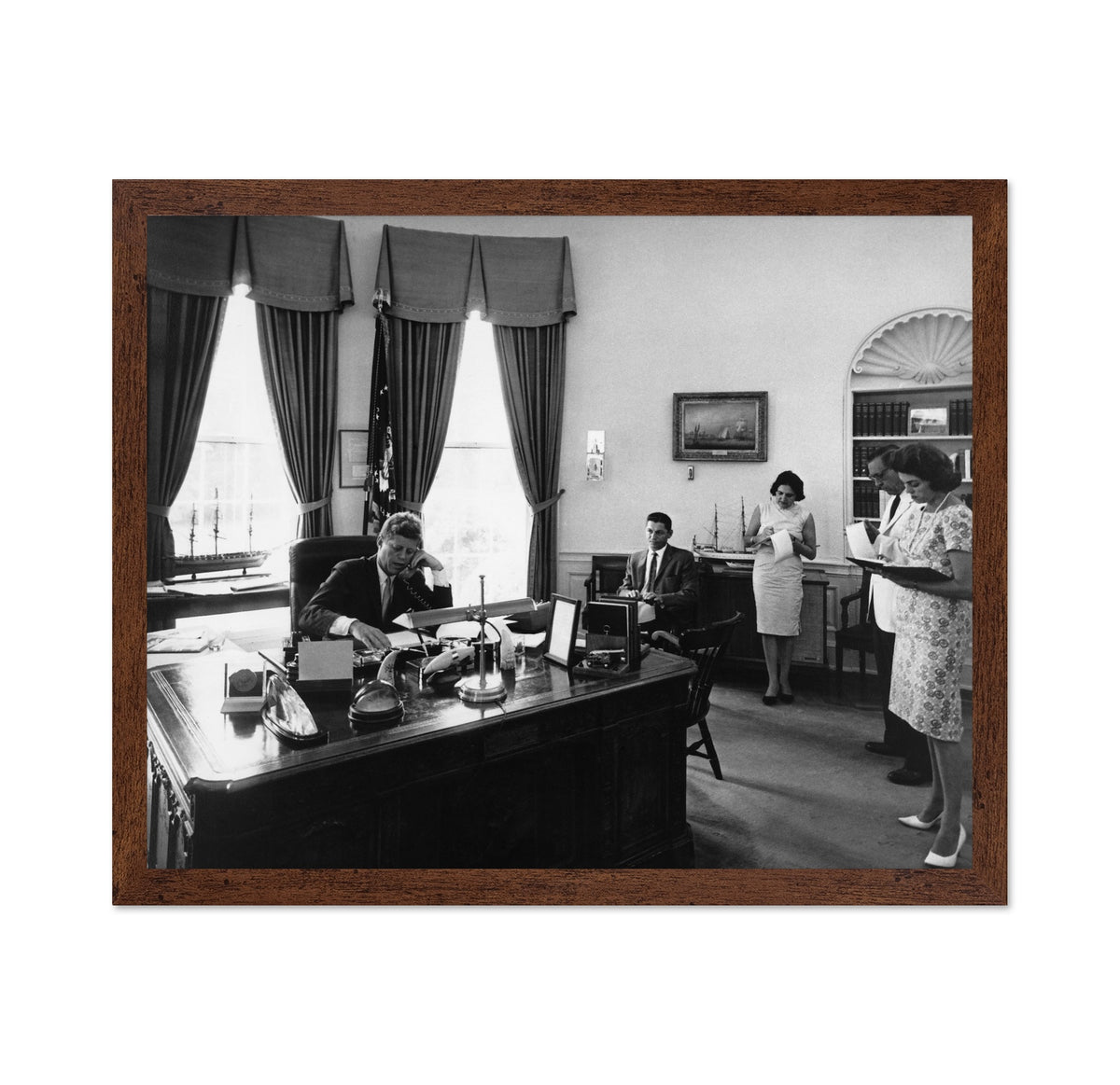 White House Office Call 1962 John F. Kennedy