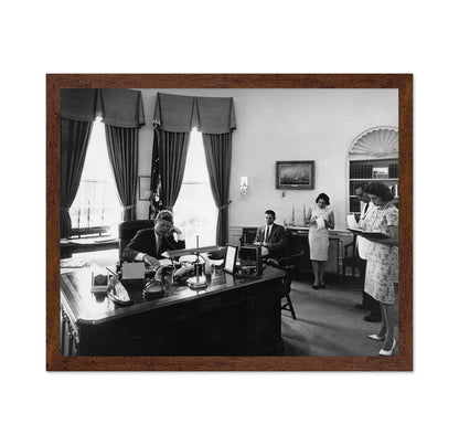 White House Office Call 1962 John F. Kennedy