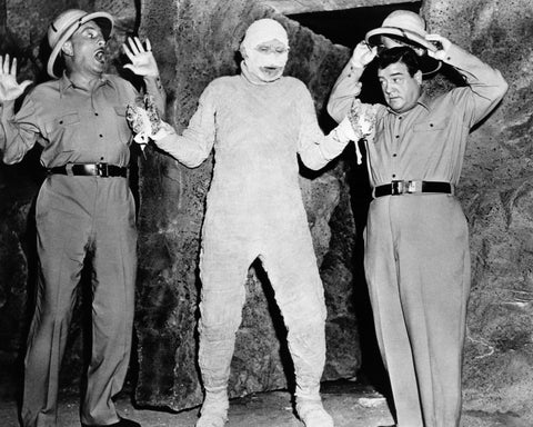 Abbott and Costello Meet The Mummy 1955 Bud Abbott