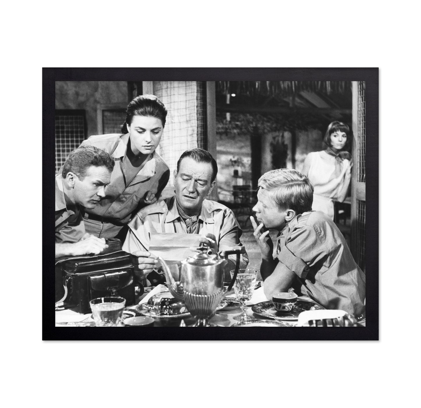 Hatari 1962 John Wayne & Michele Girardon