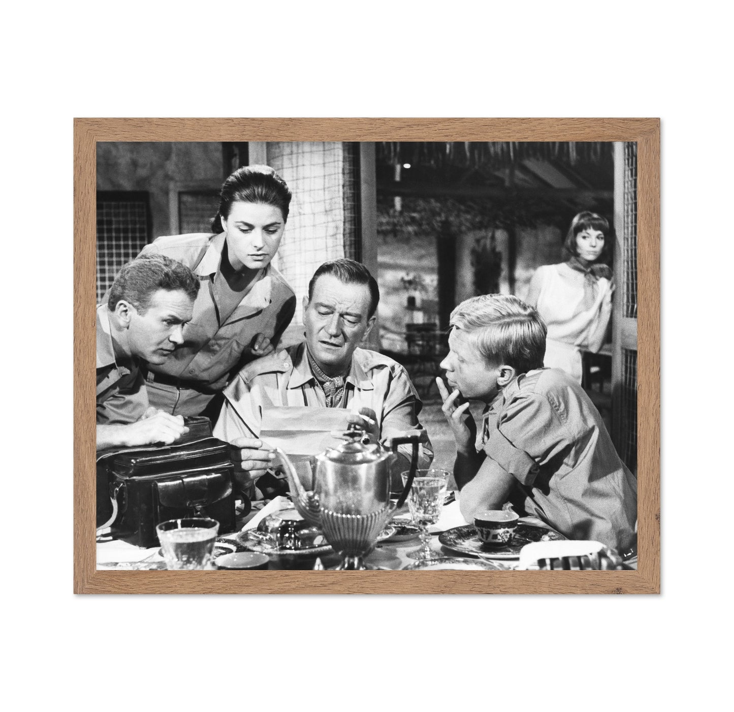 Hatari 1962 John Wayne & Michele Girardon