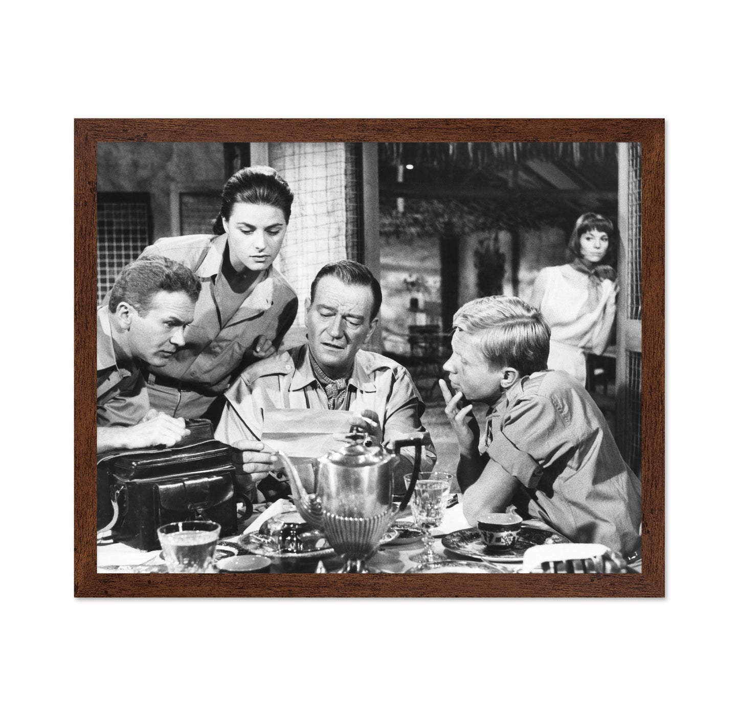 Hatari 1962 John Wayne & Michele Girardon