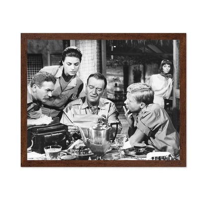 Hatari 1962 John Wayne & Michele Girardon