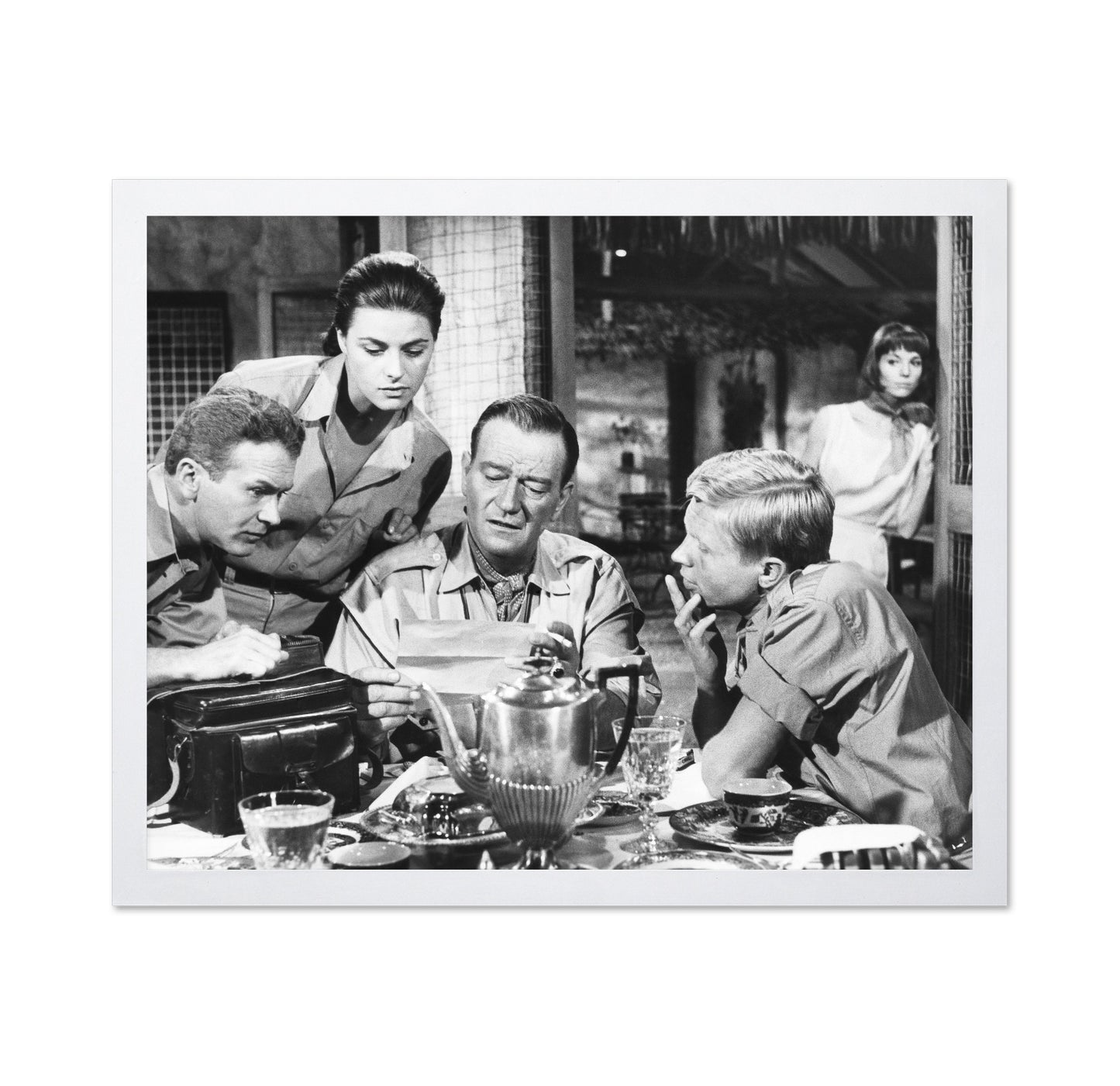 Hatari 1962 John Wayne & Michele Girardon
