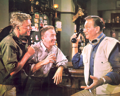 Hatari 1962 John Wayne & Red Buttons