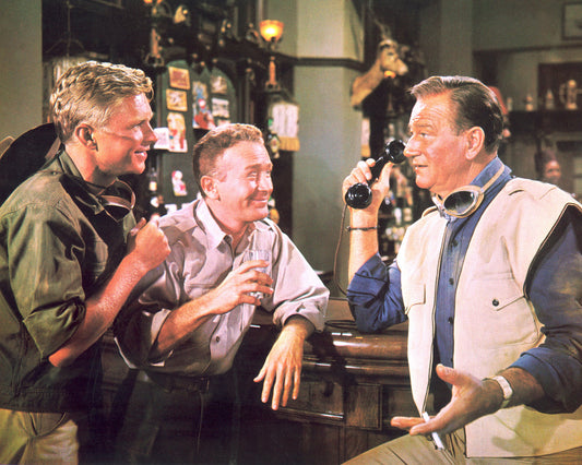 Hatari 1962 John Wayne & Red Buttons