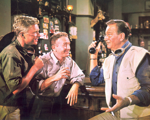 Hatari 1962 John Wayne & Red Buttons