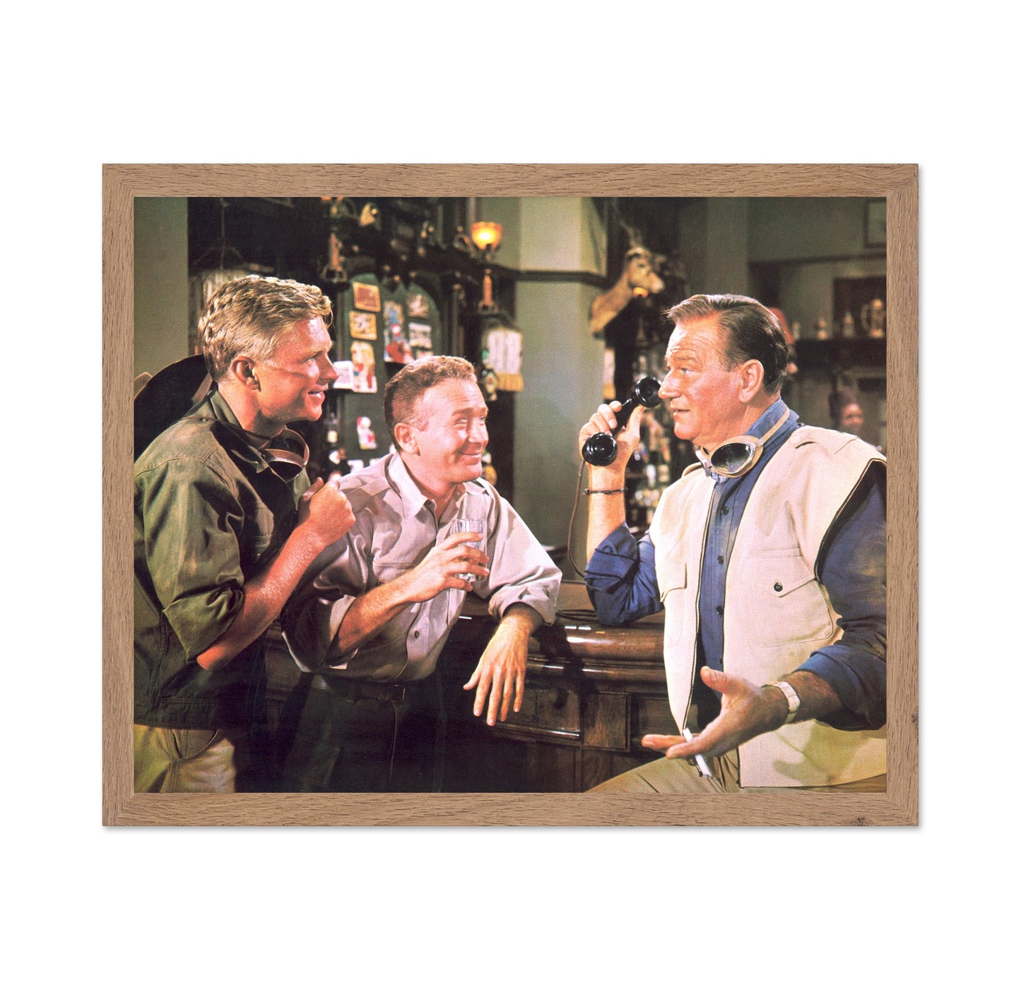 Hatari 1962 John Wayne & Red Buttons