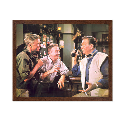 Hatari 1962 John Wayne & Red Buttons