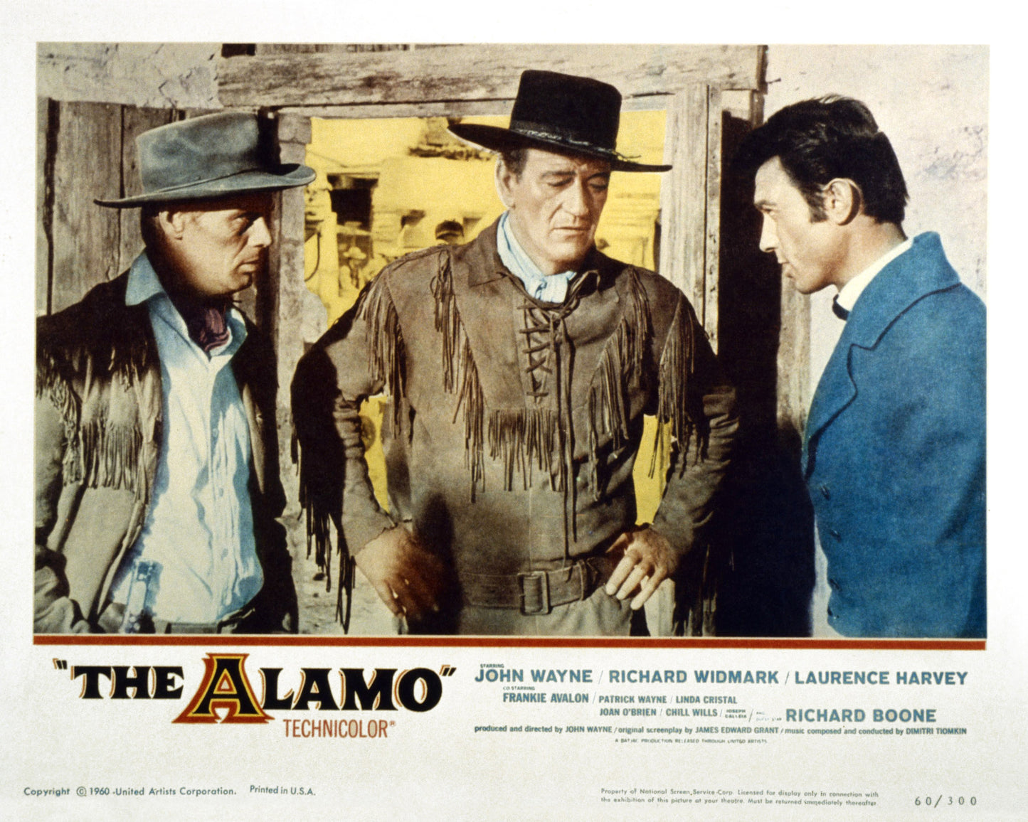 The Alamo 1960 Richard Widmark