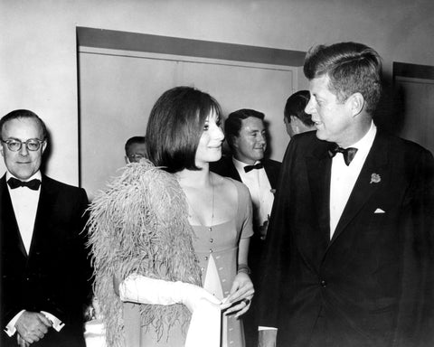 Barbra Streisand & John F. Kennedy 1963