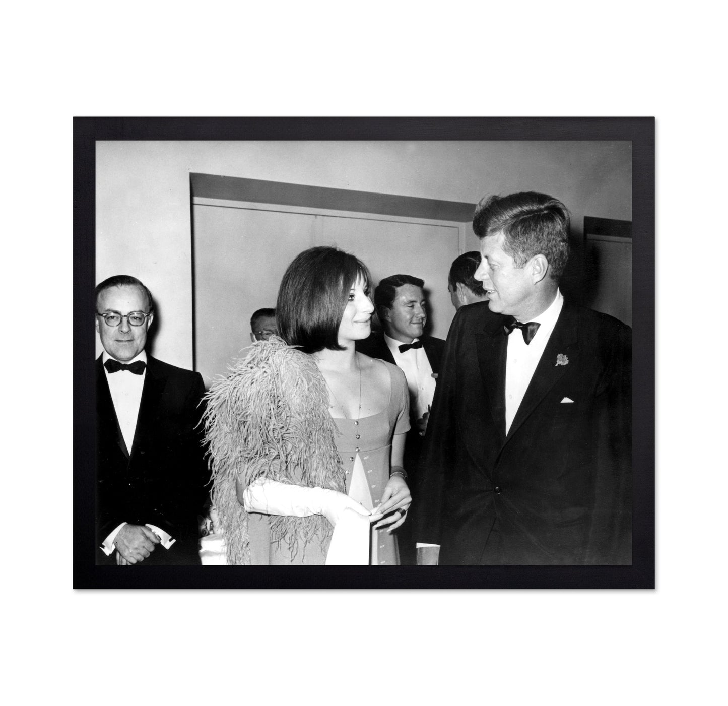 Barbra Streisand & John F. Kennedy 1963