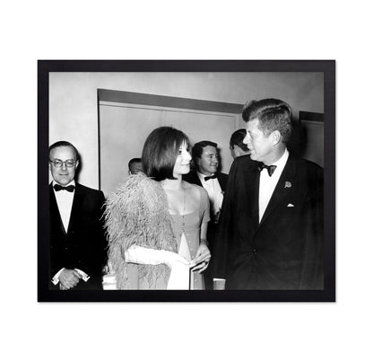 Barbra Streisand & John F. Kennedy 1963