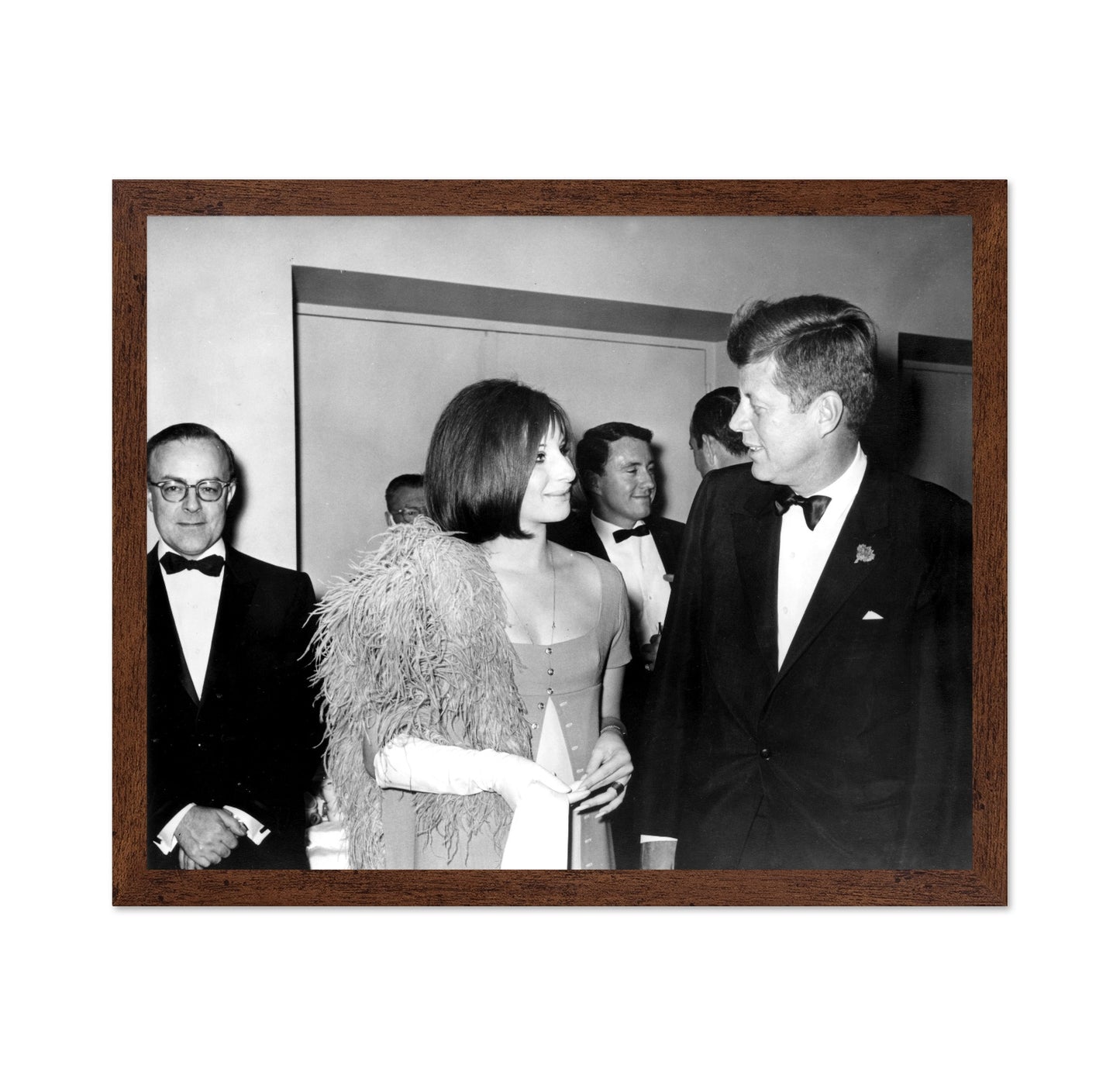 Barbra Streisand & John F. Kennedy 1963