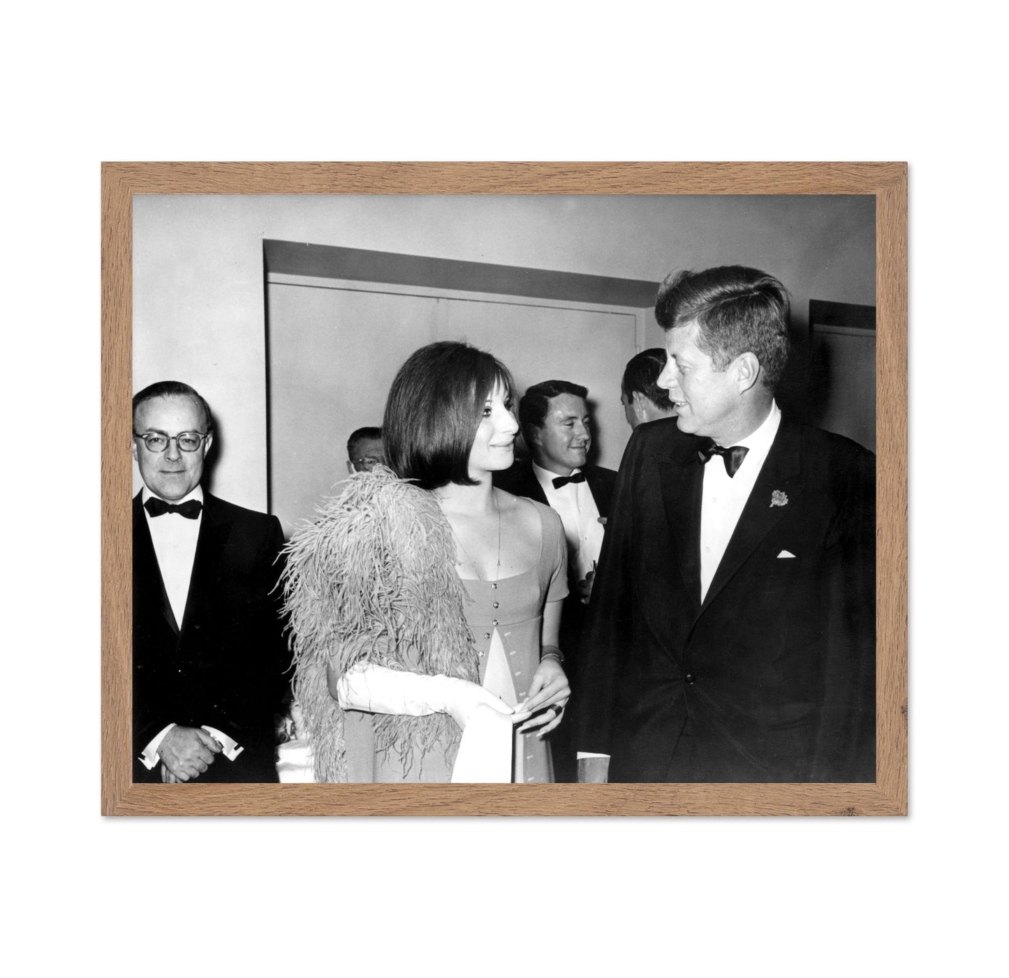 Barbra Streisand & John F. Kennedy 1963