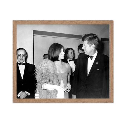 Barbra Streisand & John F. Kennedy 1963