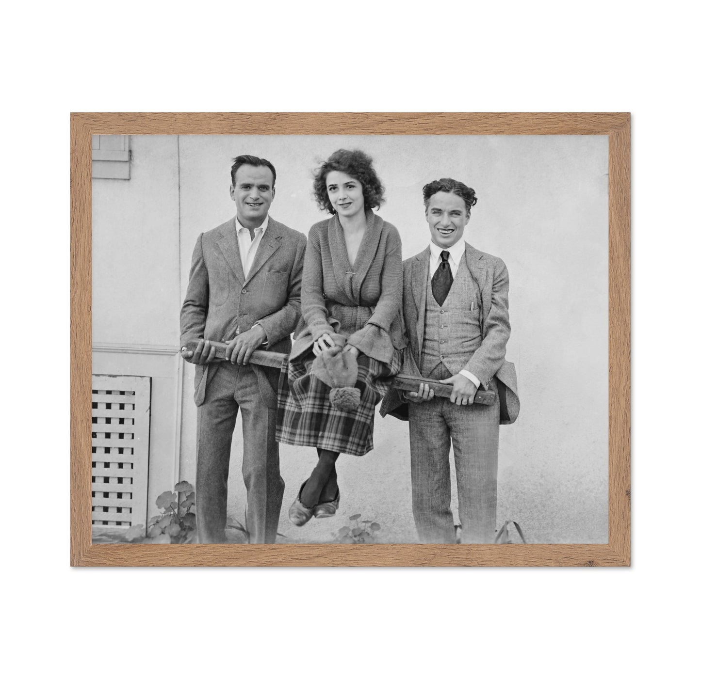 Douglas Fairbanks, Fredrica Hawks & Charlie Chaplin 1910s