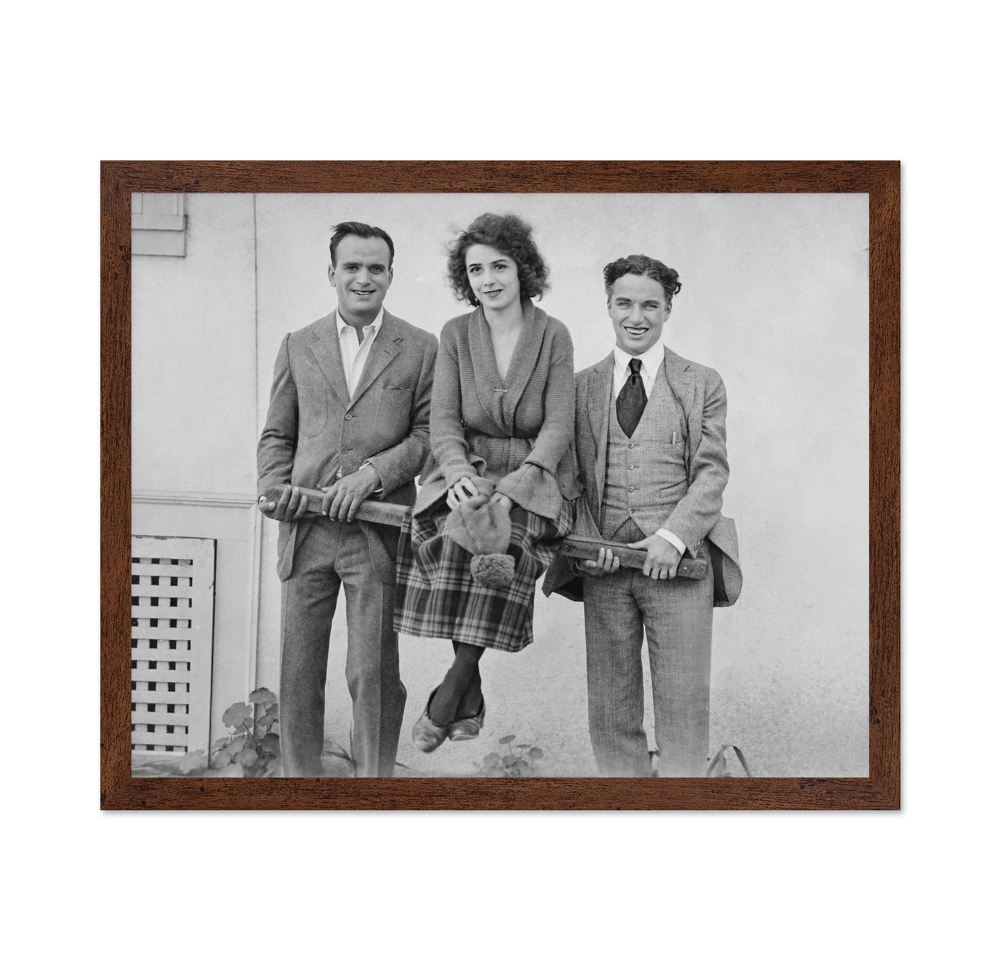Douglas Fairbanks, Fredrica Hawks & Charlie Chaplin 1910s