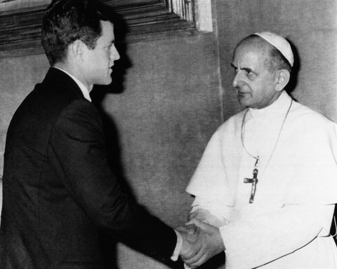 Edward Kennedy & Paul VI 1966