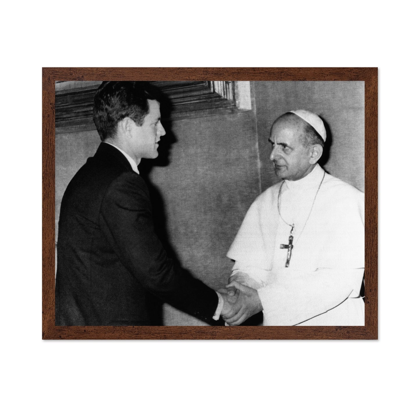 Edward Kennedy & Paul VI 1966