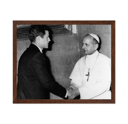 Edward Kennedy & Paul VI 1966