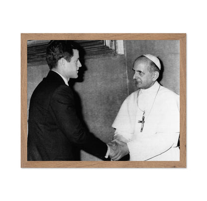 Edward Kennedy & Paul VI 1966