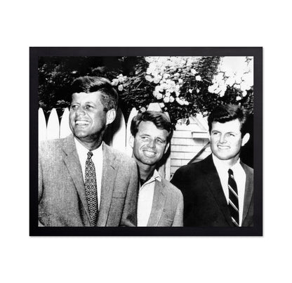 John F. Kennedy, Robert Kennedy & Edward Kennedy 1960