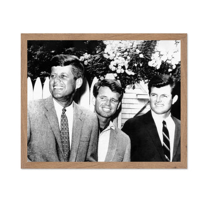 John F. Kennedy, Robert Kennedy & Edward Kennedy 1960
