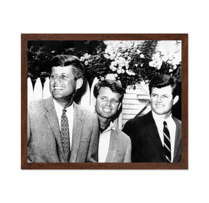 John F. Kennedy, Robert Kennedy & Edward Kennedy 1960