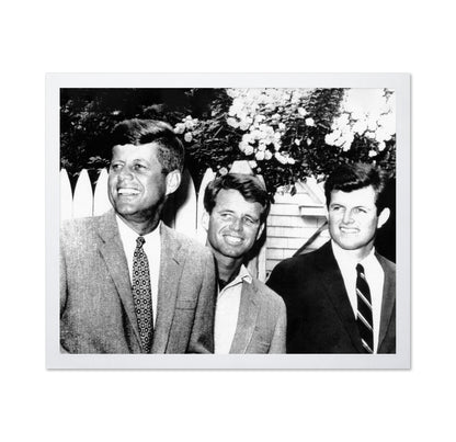 John F. Kennedy, Robert Kennedy & Edward Kennedy 1960