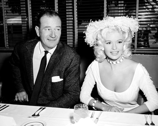 John Wayne & Jayne Mansfield 1958