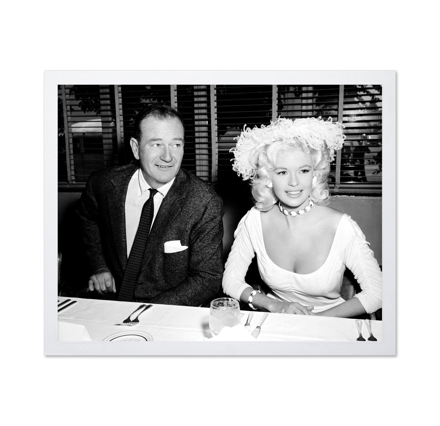 John Wayne & Jayne Mansfield 1958