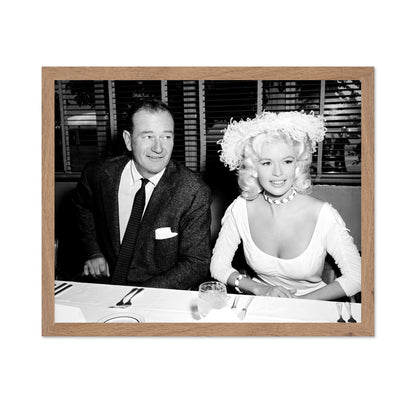 John Wayne & Jayne Mansfield 1958
