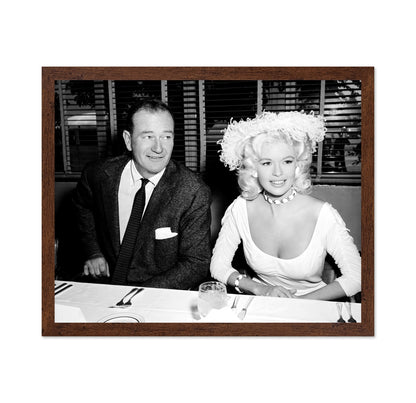John Wayne & Jayne Mansfield 1958