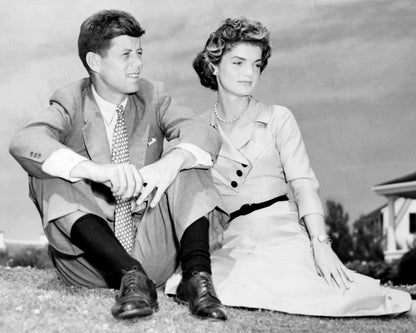John F. Kennedy & Jacqueline Kennedy 1953