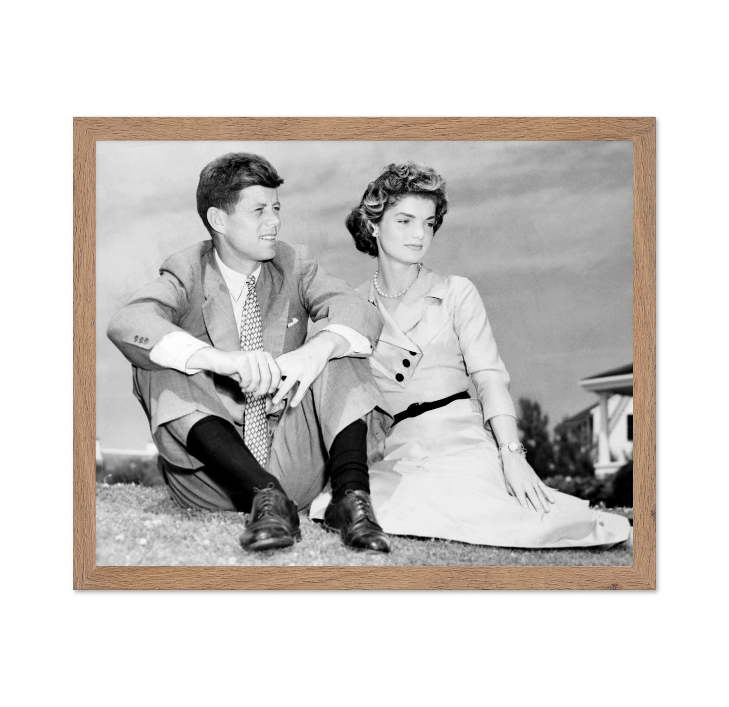 John F. Kennedy & Jacqueline Kennedy 1953