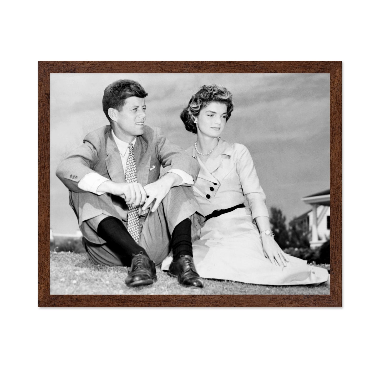 John F. Kennedy & Jacqueline Kennedy 1953