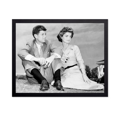 John F. Kennedy & Jacqueline Kennedy 1953
