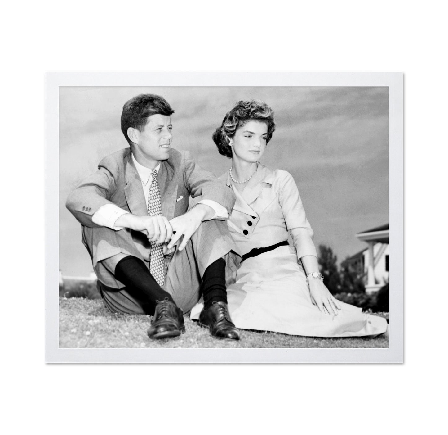 John F. Kennedy & Jacqueline Kennedy 1953