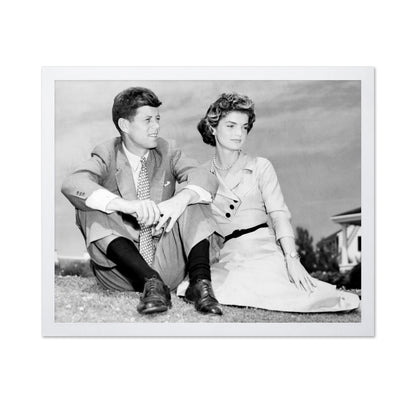 John F. Kennedy & Jacqueline Kennedy 1953
