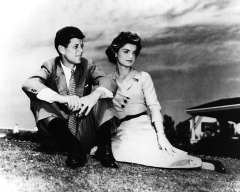 John F. Kennedy & Jacqueline Kennedy 1950s No1
