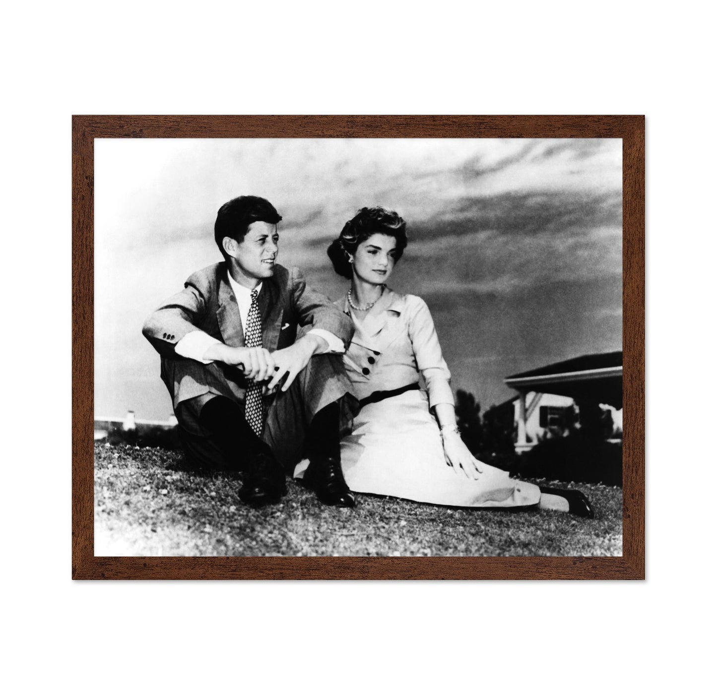 John F. Kennedy & Jacqueline Kennedy 1950s No1