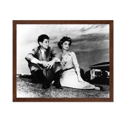 John F. Kennedy & Jacqueline Kennedy 1950s No1